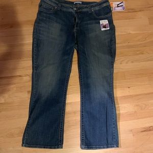 New Lee Slender Secret Jeans Bootcut Stretch 22W